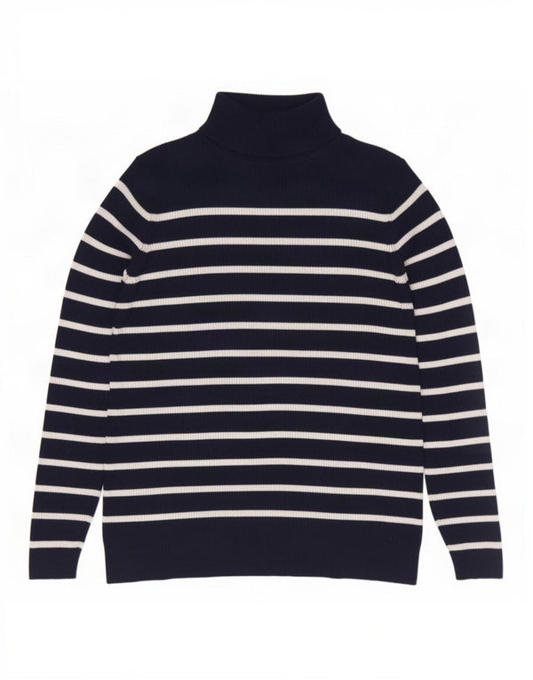 Marks & Spencer Damen-Pullover mit Rollkragen, UK 20 2XL, Marineblau