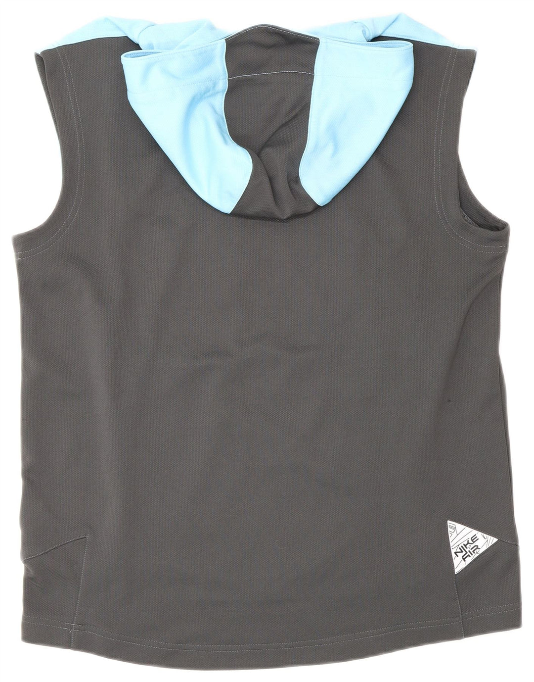 Nike Jungen-Pullover mit grafischem Kapuzenpullover, 12–13 Jahre, groß, blau, Farbblock