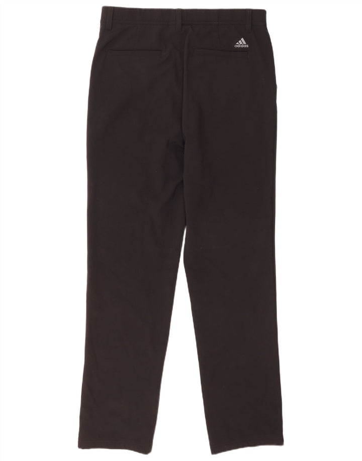 Adidas Herren Slim Chino Hose W32 L32 Schwarz Polyester