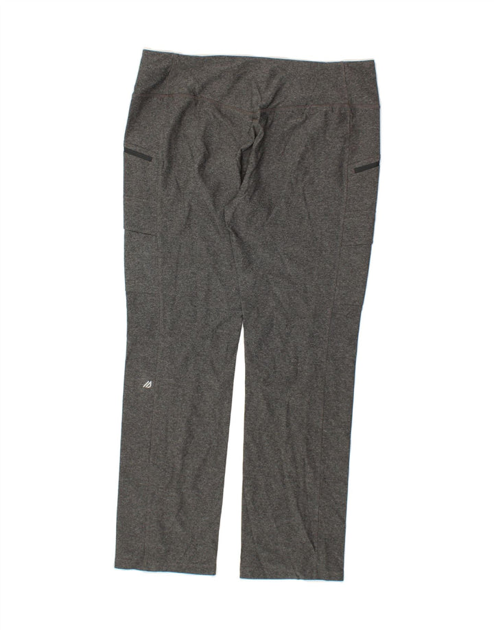 EDDIE BAUER Womens Tracksuit Trousers UK 18 XL  Grey Polyester Vintage Eddie Bauer and Second-Hand Eddie Bauer from Messina Hembry 