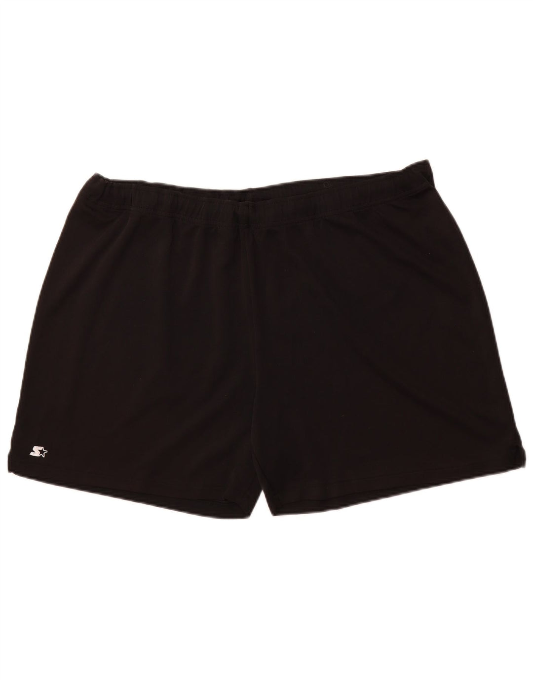 STARTER Womens Sport Shorts UK 18 XL  Black Polyester