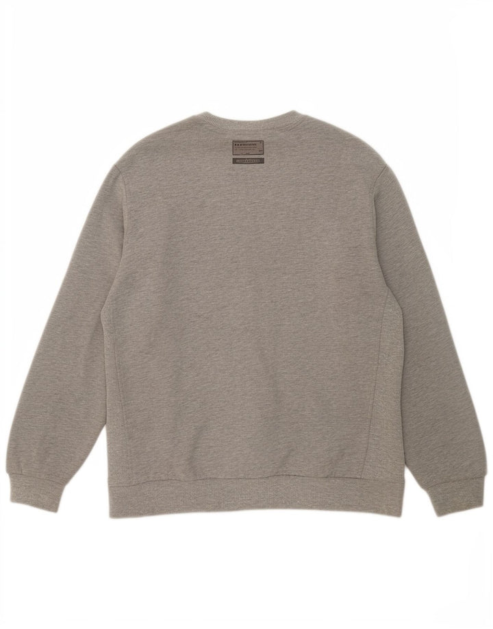 Superdry Damen-Sweatshirt mit Grafik-Übergröße, Größe 40, Grau, Baumwolle