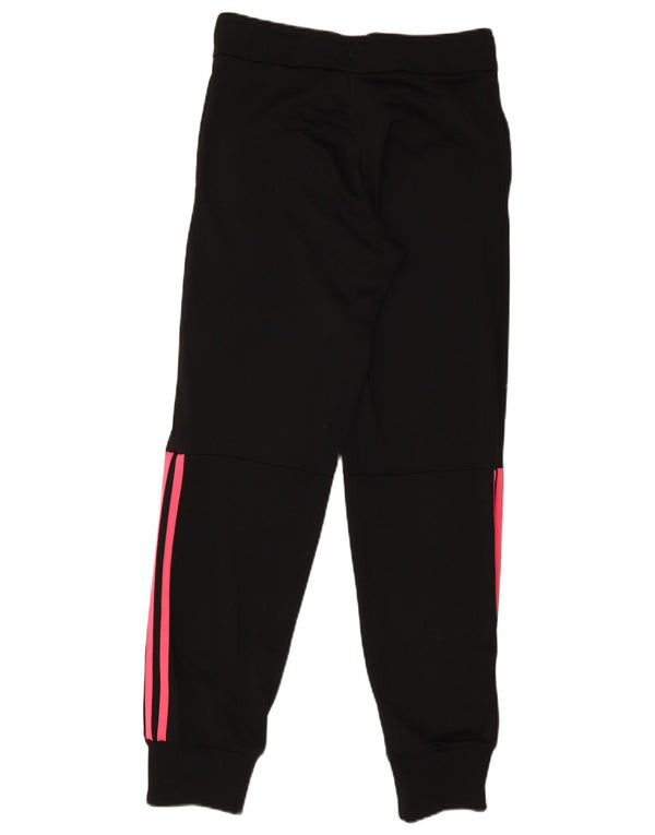Adidas Mädchen-Trainingshose, Jogginghose, 14–15 Jahre, schwarzes Polyester