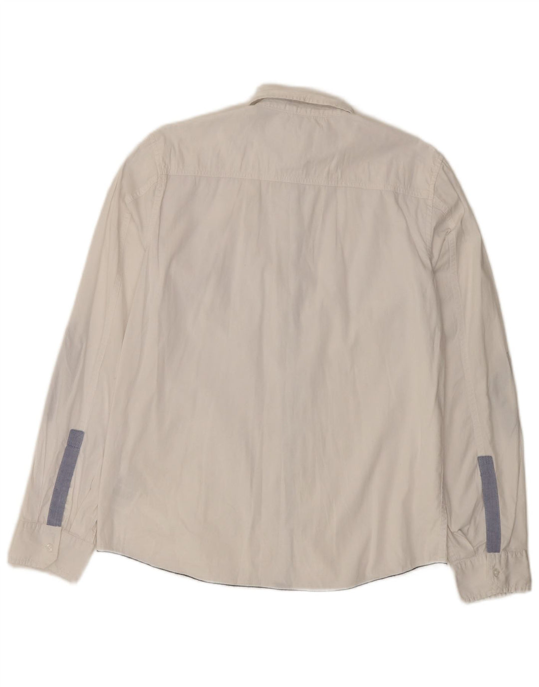 Guess Damen-Hemd UK 16 Large aus weißer Baumwolle