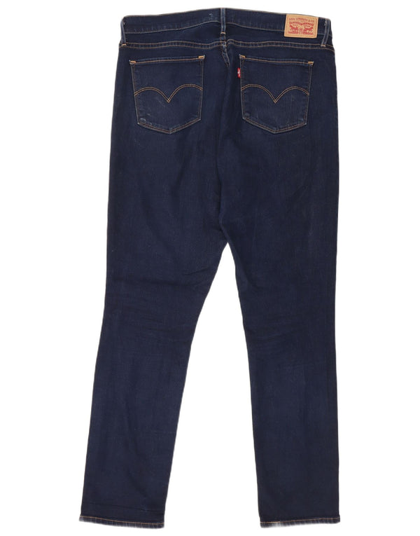 Levi's Womens 312 Shaping Slim Jeans W32 L30 Blue Cotton