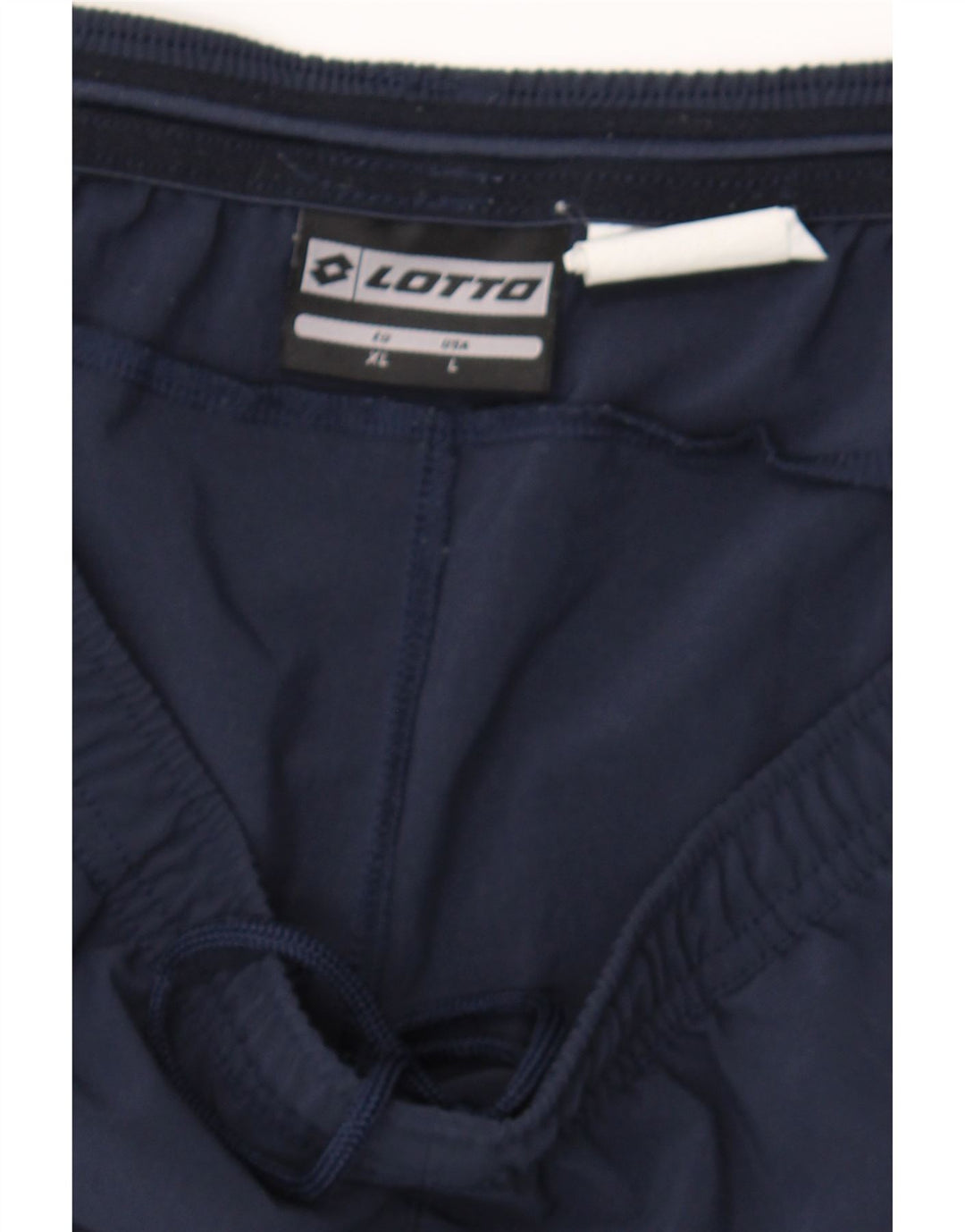 LOTTO Womens Sport Shorts UK 18 XL  Navy Blue Polyester Vintage Lotto and Second-Hand Lotto from Messina Hembry 