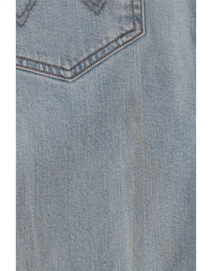 Wrangler Damen-Jeans mit normaler Passform, gerade Passform, W30, L32, Blau, Baumwolle