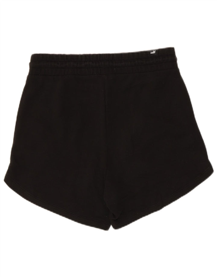 PUMA Mens Sport Shorts Medium  Black Cotton