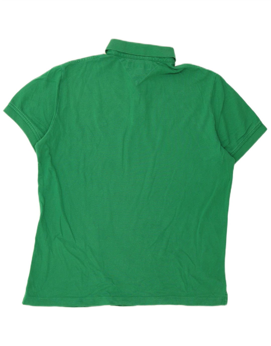 TOMMY HILFIGER Herren Custom Fit Poloshirt Mittelgrün