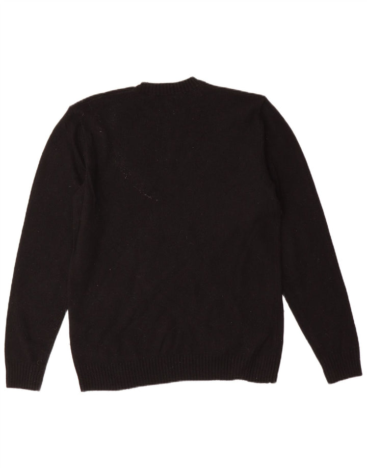 Levi's Herren Standard-Pullover mit Rundhalsausschnitt, mittelschwarze Wolle
