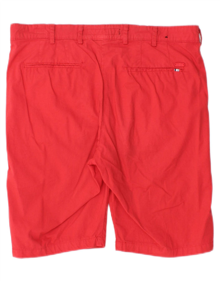 LIU JO Womens Uomo Chino Shorts IT 44 Medium W32 Red Cotton