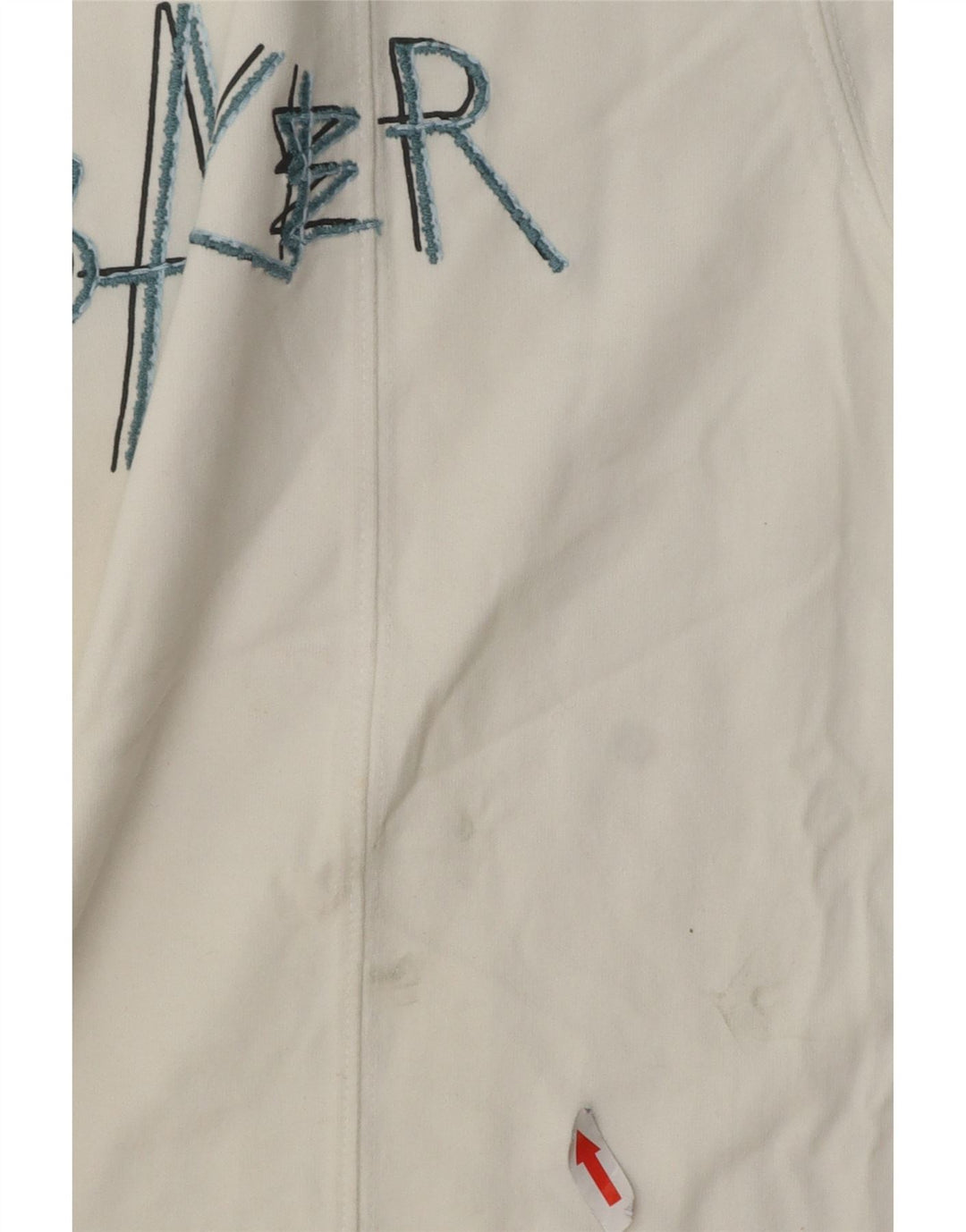 Ted Baker Herren-T-Shirt mit Grafik, Größe 5 XL, weiße Baumwolle