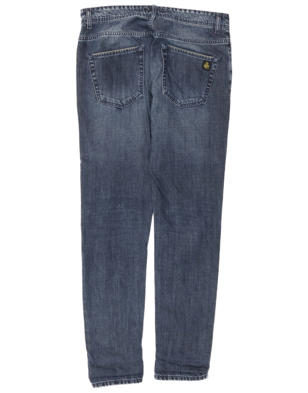 Refrigiwear Herren Slim Jeans W34 L30 Marineblau Baumwolle