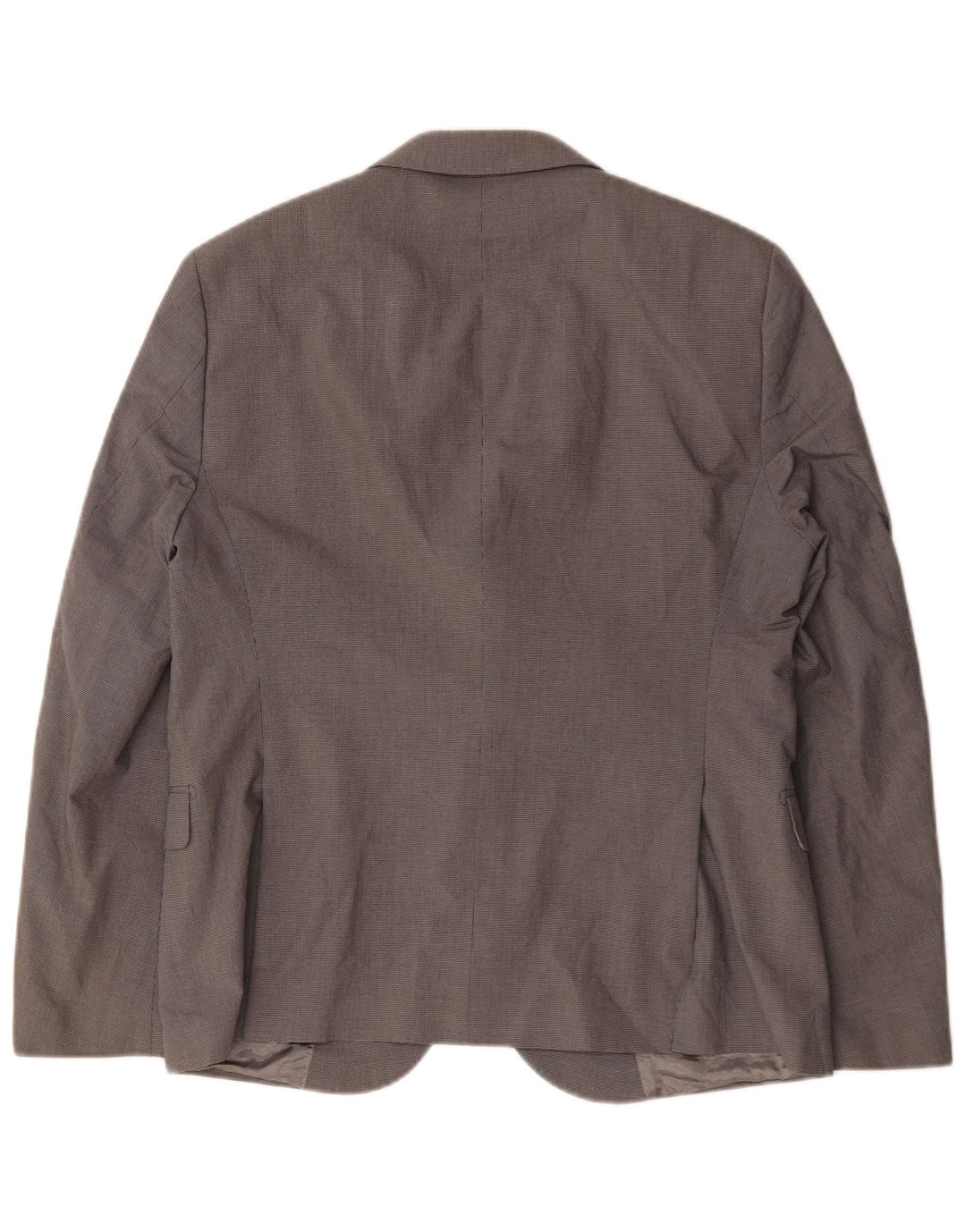 Daniele Alessandrini Herren 2-Knopf-Blazerjacke IT 52 XL Grauer Hahnentritt