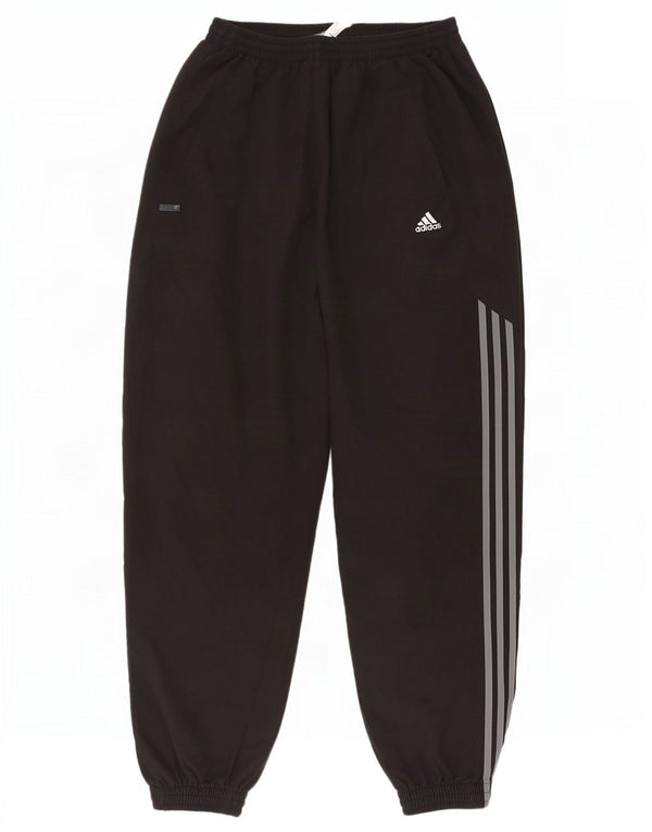 Adidas Mens Tracksuit Trousers Joggers XL Black Polyester