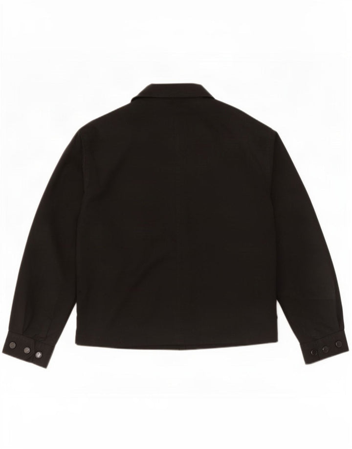 Zara Herren Bomberjacke UK 36 Small Schwarz Polyester