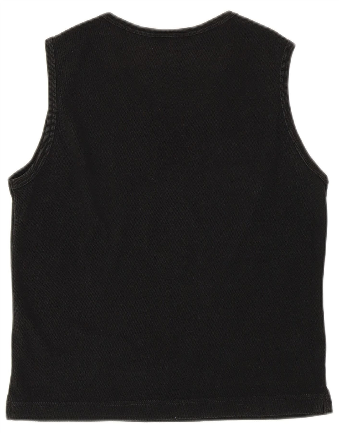 Lacoste Damen Crop Vest Top Größe 42 Large Schwarz