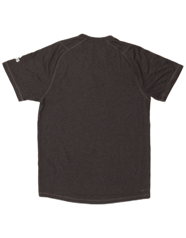 Adidas Herren Aeroready Graphic T-Shirt Top Small Grau Polyester