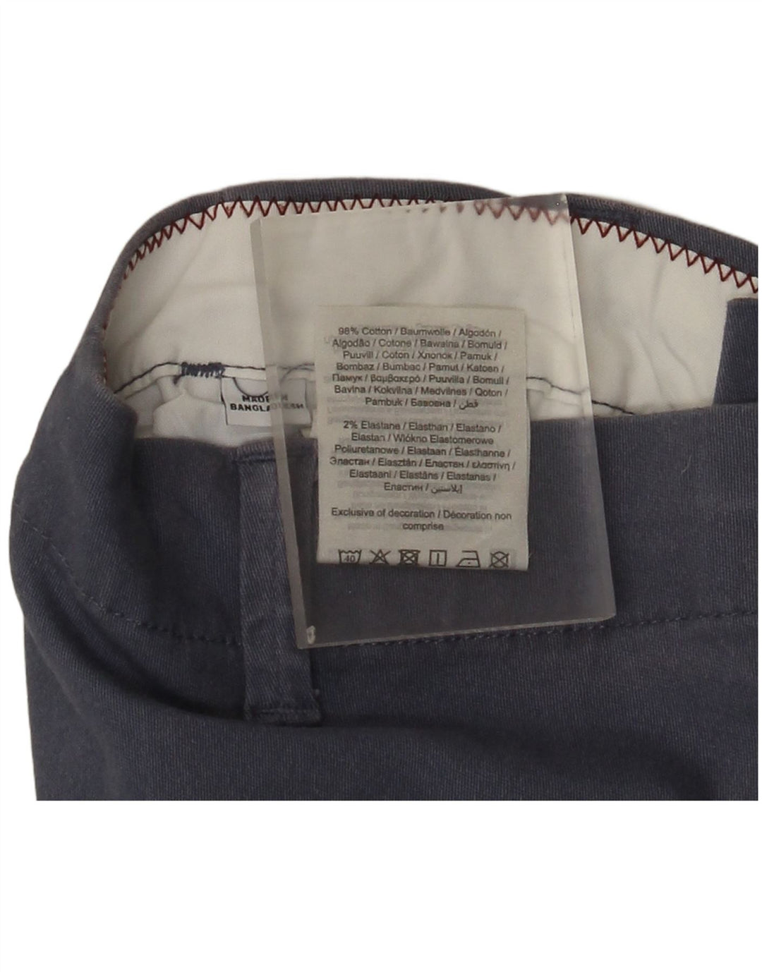 Jack & Jones Herren-Chinoshorts, Größe M, W32, Marineblau, Baumwolle