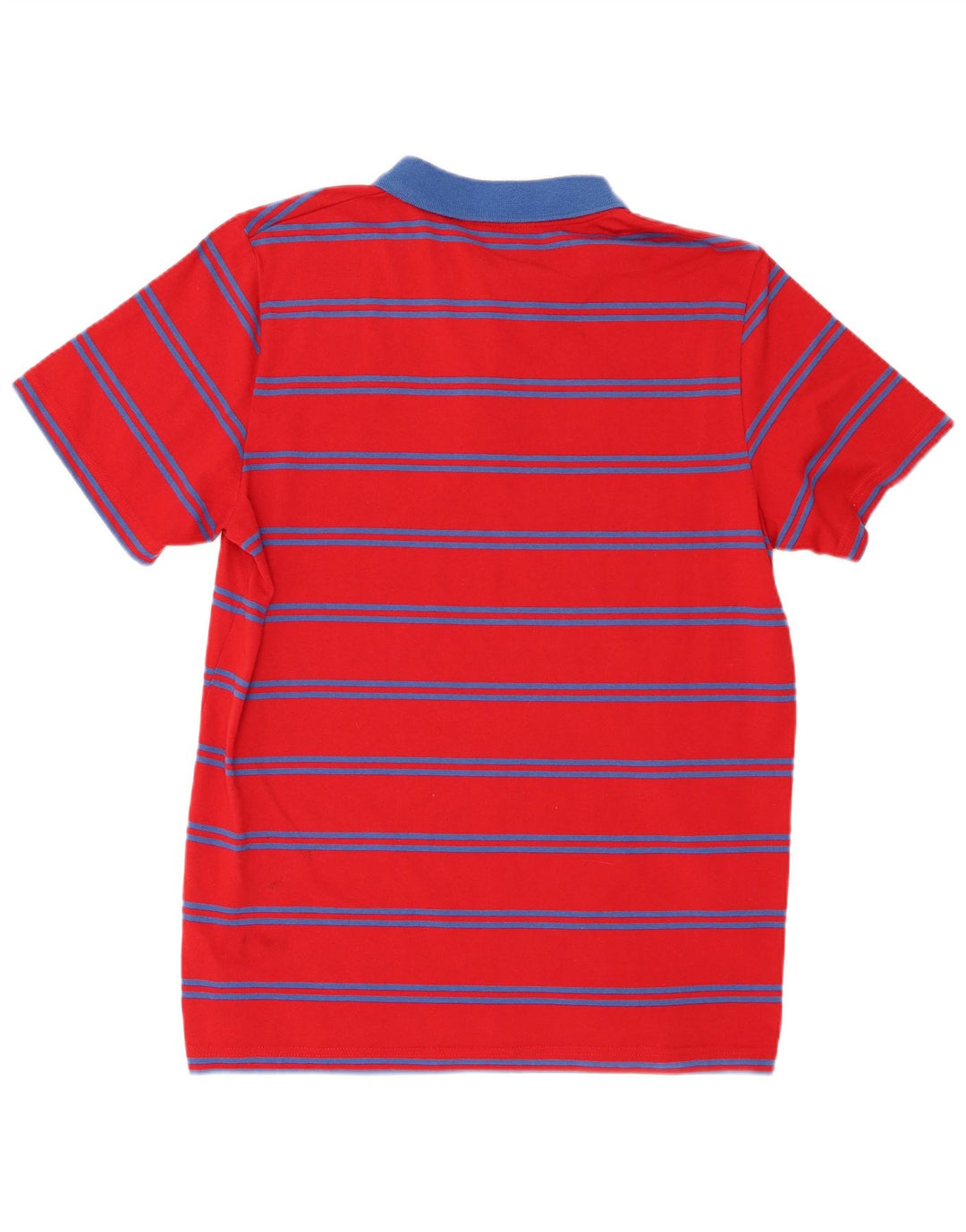 Sergio Tacchini Herren-Poloshirt, groß, rot gestreift, Polyester