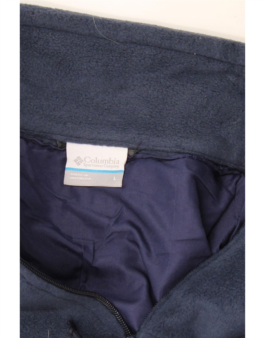 COLUMBIA Herren Fleecejacke UK 40 Large Marineblau