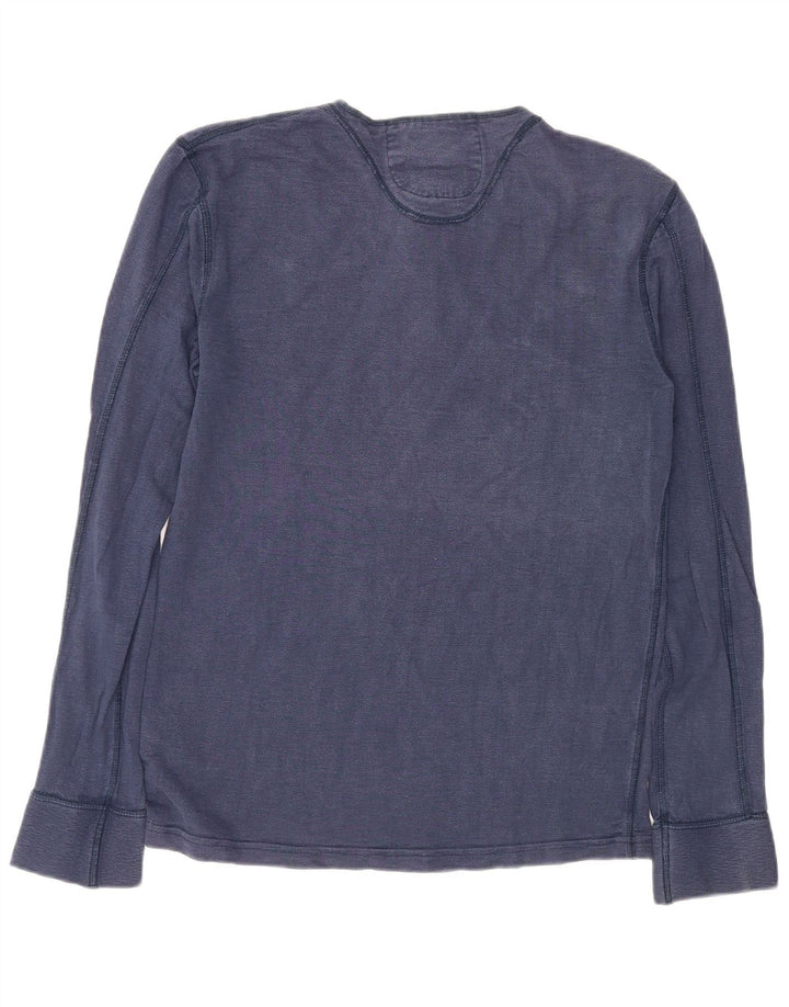 Superdry Herren-Oberteil, langärmelig, 2XL, Marineblau, Baumwolle