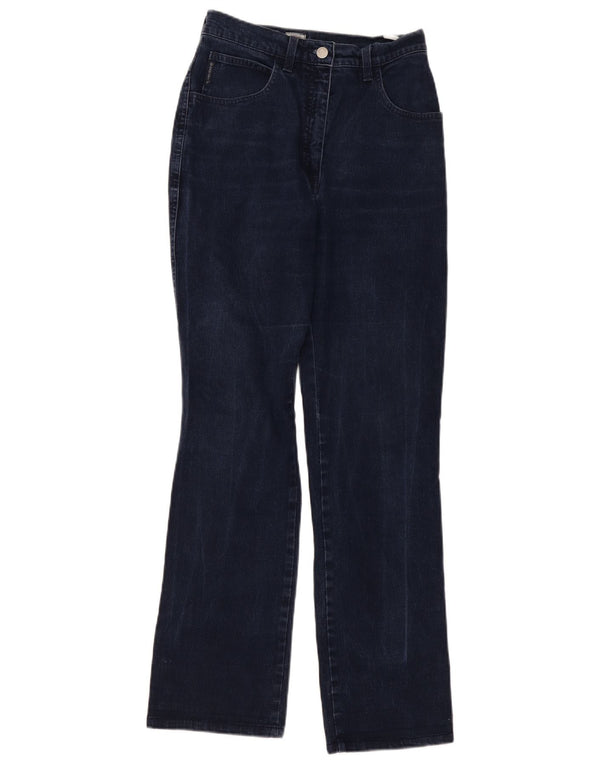 Armani Damen Bootcut-Jeans W28 L30 Marineblau
