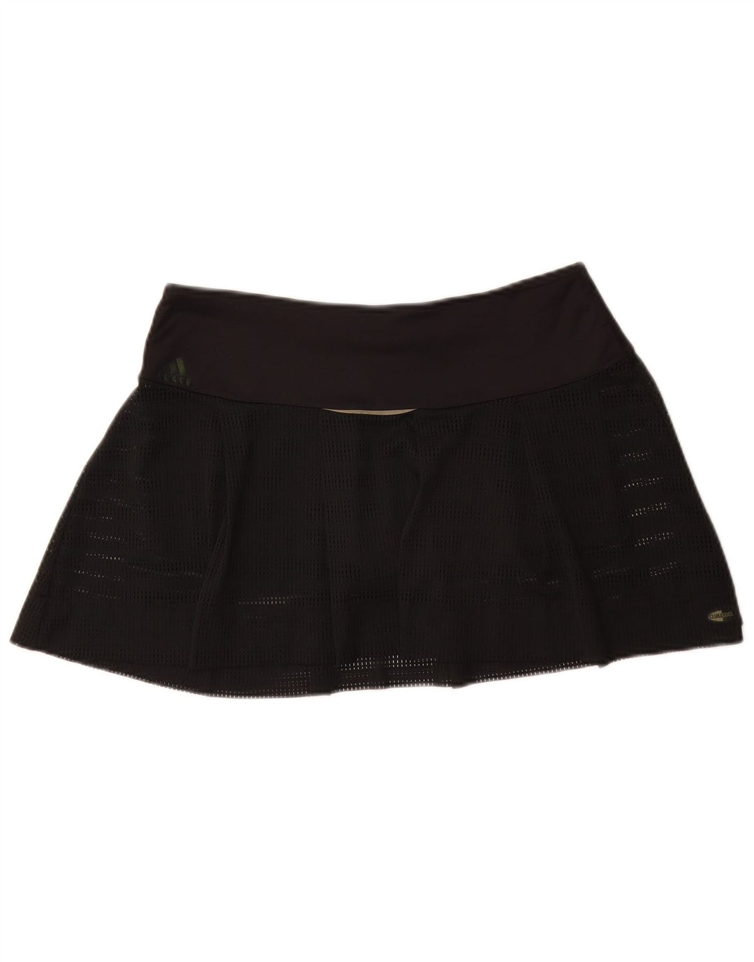 Adidas Damen Tennisrock UK 14 Medium Schwarz Polyester