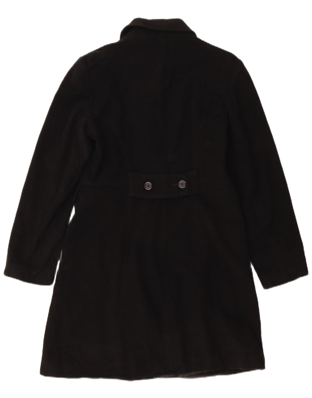 Zara Damen Mantel EU 40 Mittelschwarze Wolle