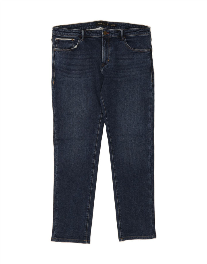 MASSIMO DUTTI Womens Slim Jeans EU 46 2XL W38 L31 Blue Vintage Massimo Dutti and Second-Hand Massimo Dutti from Messina Hembry 