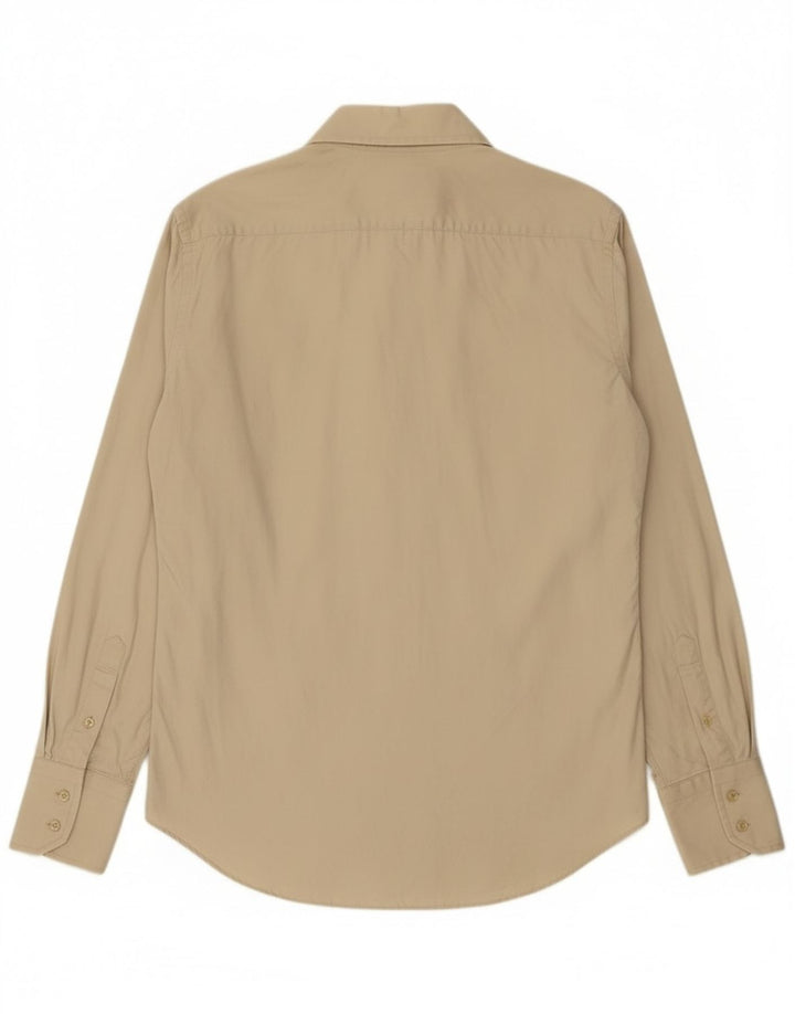 Zara Herrenhemd XL Beige Baumwolle