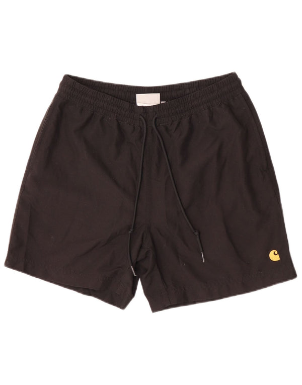 Carhartt Herren Badeshorts Small Schwarz Polyester