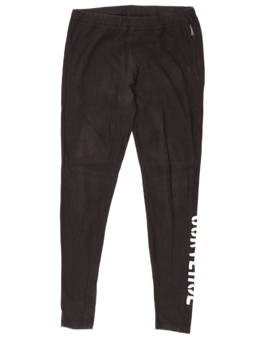 Converse Damen Graphic Leggings UK 12 Medium Schwarz