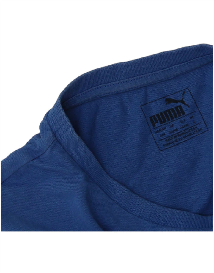 Adidas Herren Grafik T-Shirt Top Small Blau