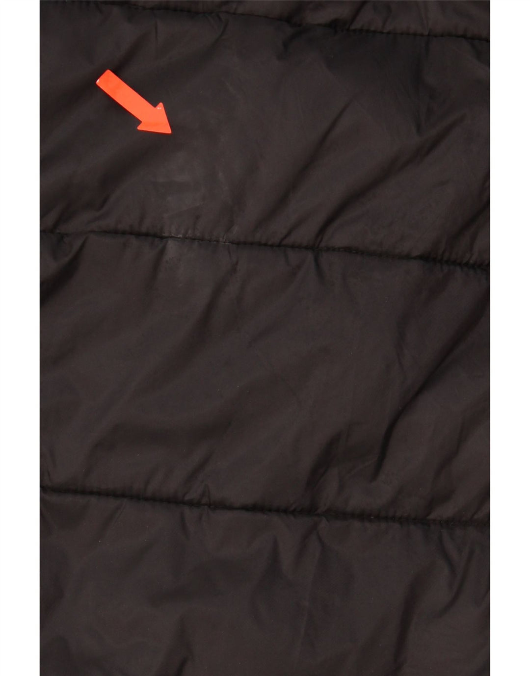 CHAMPION Mens Hooded Padded Jacket UK 44 2XL Black Polyamide Vintage Champion and Second-Hand Champion from Messina Hembry 