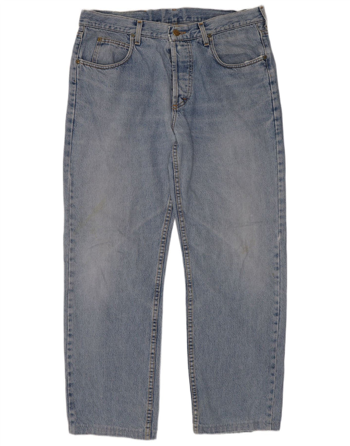 Lee Herren Straight Jeans W34 L30 Blau