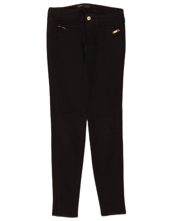 Zara Damen Skinny Jeans EU 36 XS W26 L28 Schwarz