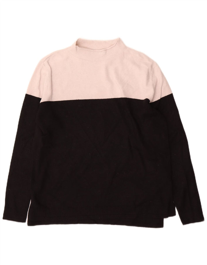 Marks & Spencer Damen-Pullover mit Rollkragen, Gr. 12, mittelschwarz
