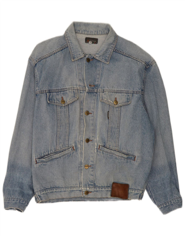 STEFANEL Mens Denim Jacket UK 38 Medium Blue