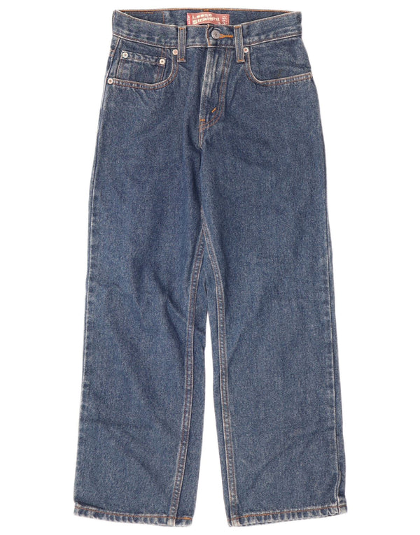 LEVI'S Jungen 569 Loose Fit Straight Jeans 11–12 Jahre W26 L26 Blaue Baumwolle
