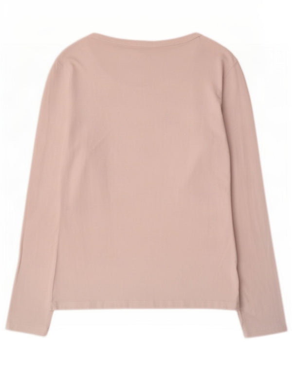 Levi's Damen Top Langarm UK 12 Mittelweiß