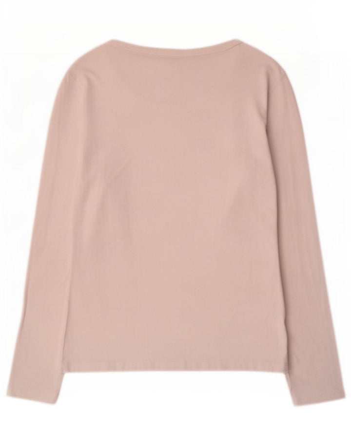 Levi's Damen Top Langarm UK 12 Mittelweiß