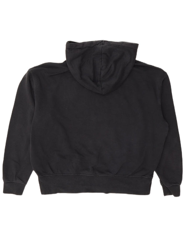 Nike Damen-Kapuzenpullover in Übergröße, Gr. 10, Größe S, Grau, Baumwolle