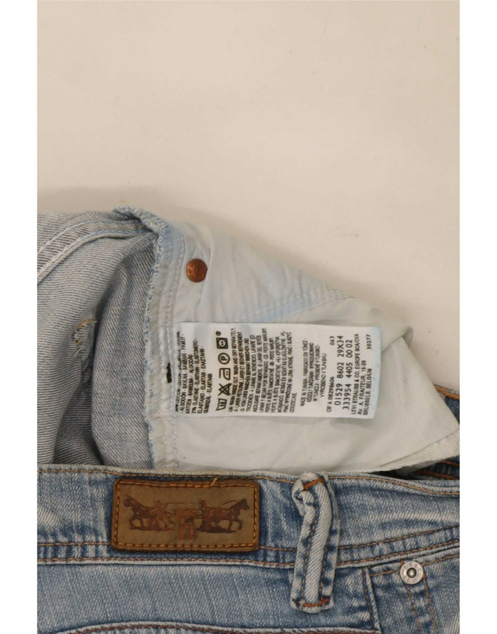 Levi's Damen Bootcut Jeans W29 L34 Blaue Baumwolle