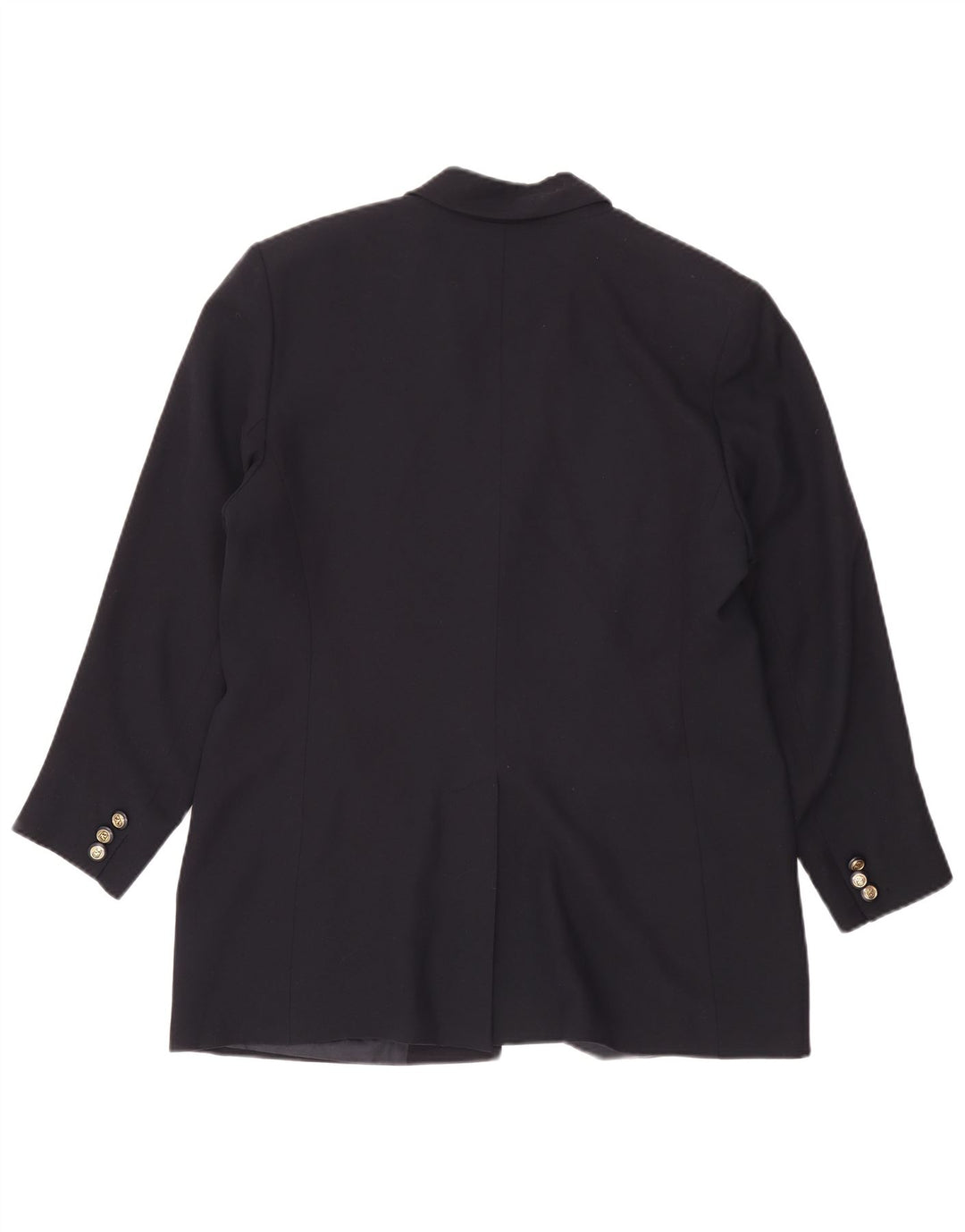 Valentino Damen 2-Knopf-Blazerjacke IT 50 XL Marineblaue Viskose