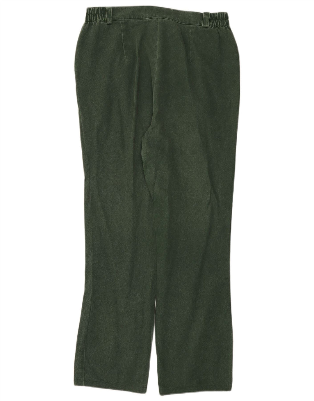 Alphorn Damen-Freizeithose, gerade, EU 42, Größe L, W30, L28, grüne Baumwolle