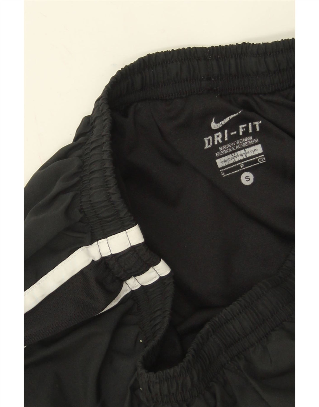 Nike Damen Dri Fit Sport Shorts UK 8 Small Schwarz Polyester