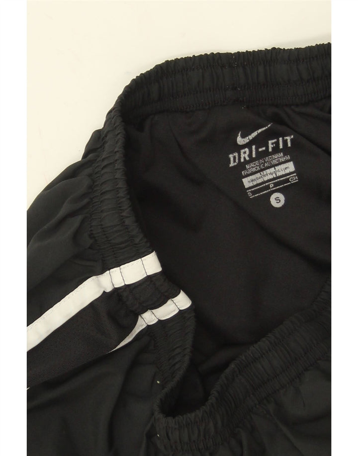 Nike Damen Dri Fit Sport Shorts UK 8 Small Schwarz Polyester