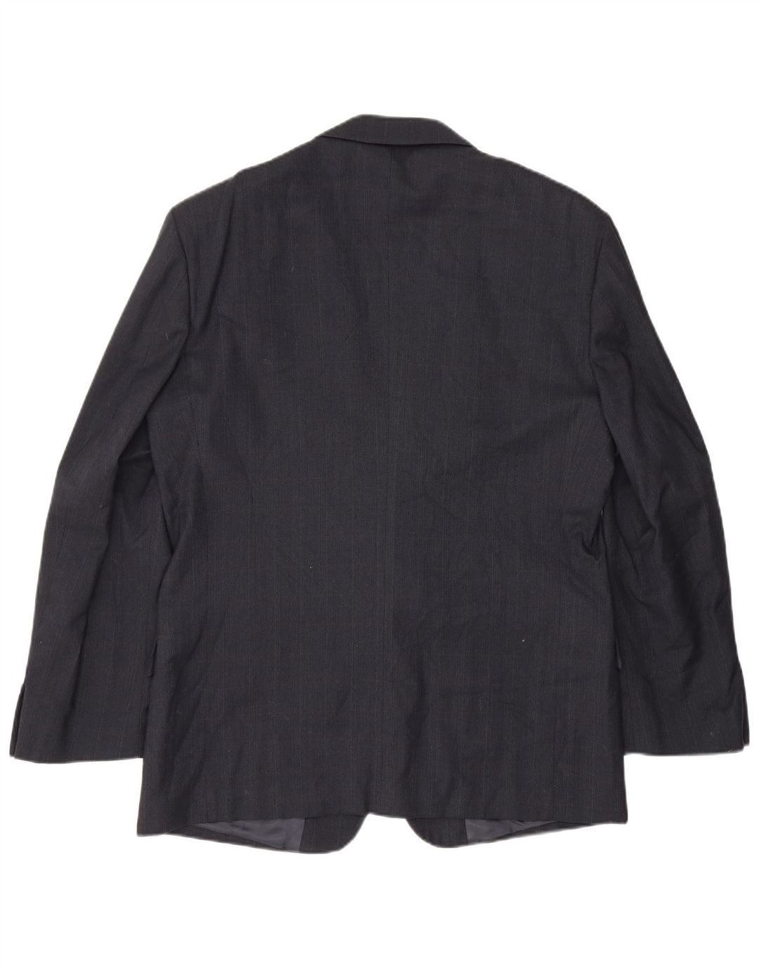 Valentino Herren 2-Knopf-Blazerjacke IT 52 XL Marineblaue Schurwolle