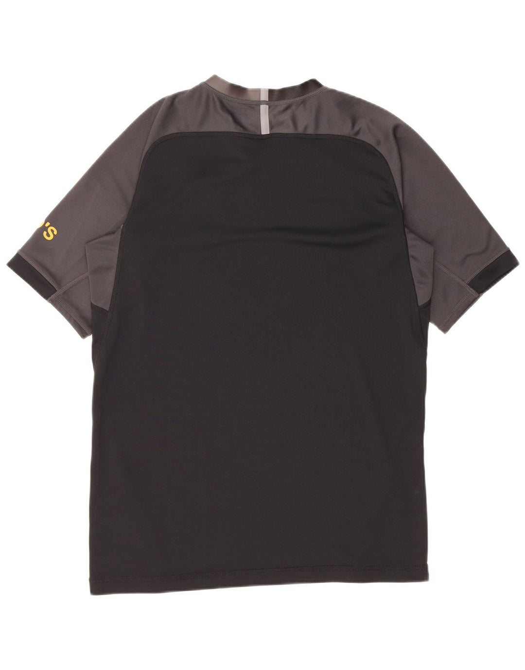 Canterbury Herren-Grafik-T-Shirt-Oberteil Mittelschwarzes Colourblock-Polyester